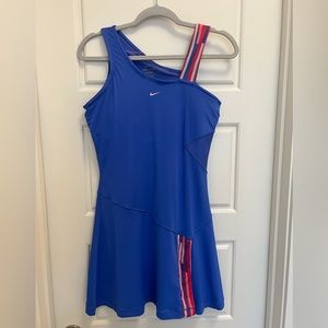 Nike Blue and Pink Mini Dress